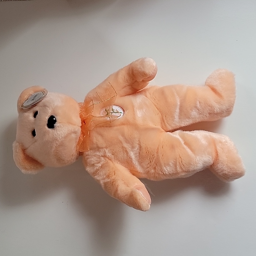 Ty Beanie Buddy Dearest (Mother's Day Bear), 2001